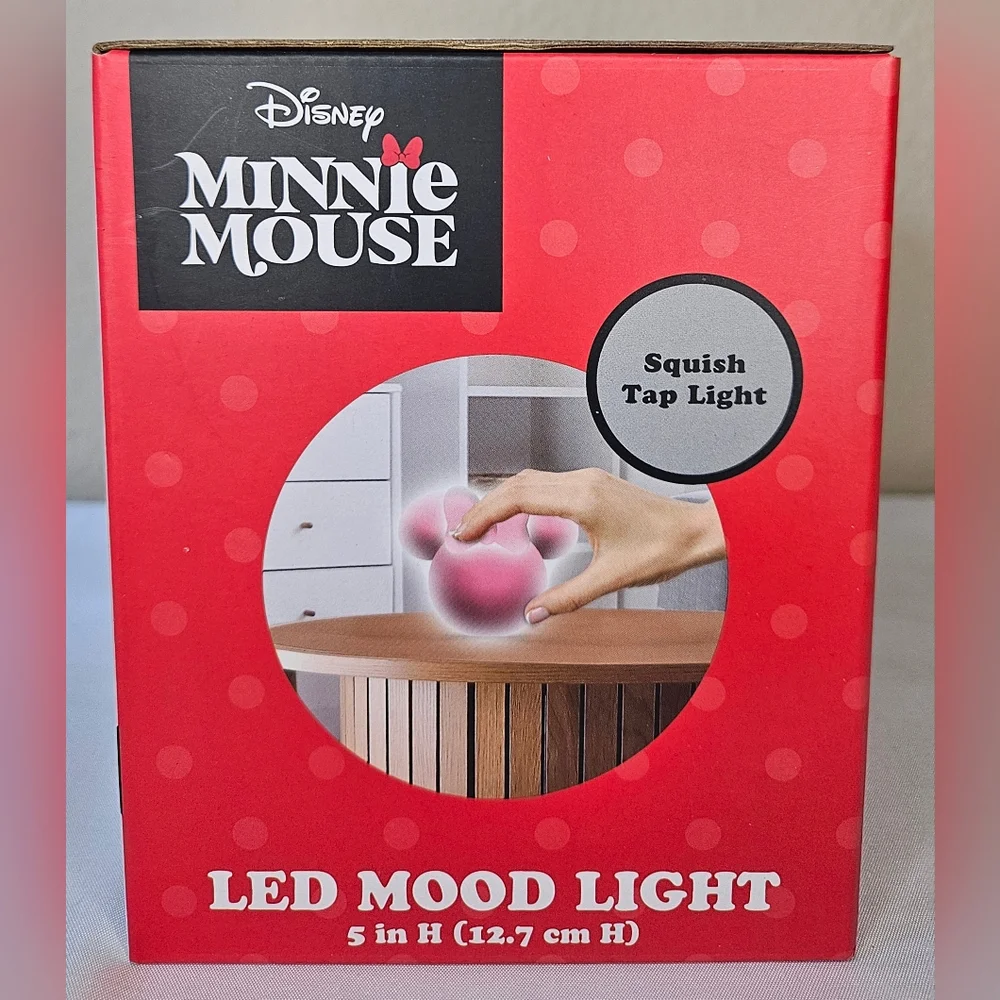 Disney Minnie Mouse Color Changing LED Mood Light NIB